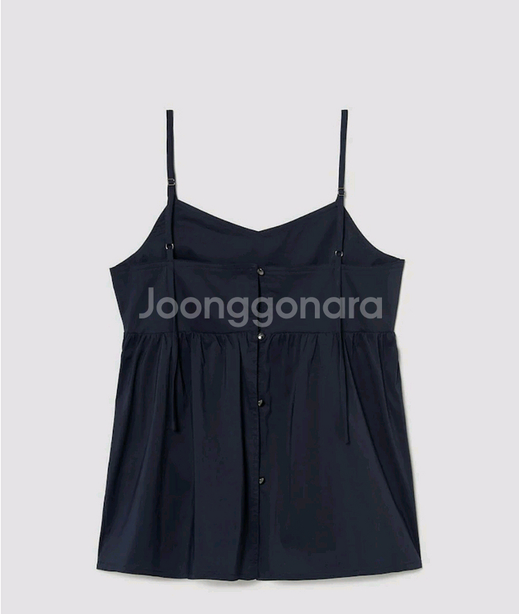 에잇세컨즈 슬리브스 나시 네이비 새상품m--2