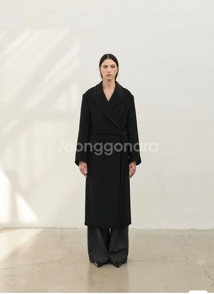 모한 울100 캐시미어 혼방코트--0