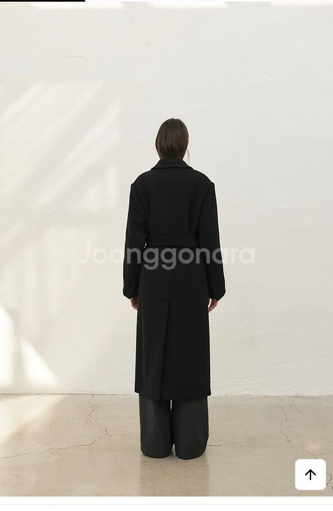 모한 울100 캐시미어 혼방코트--2