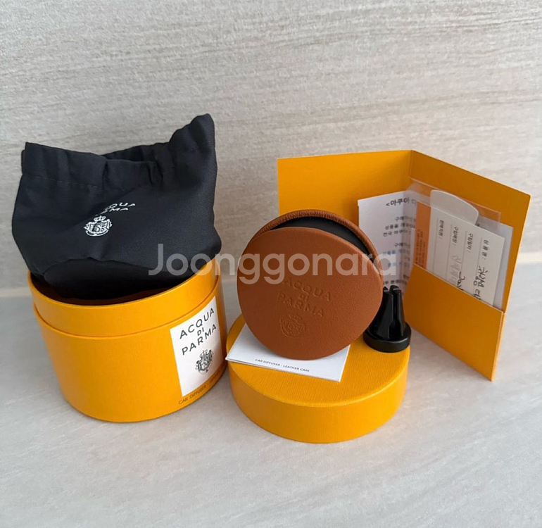 아쿠아파르마 차량방향제 케이스만(새상품)--0