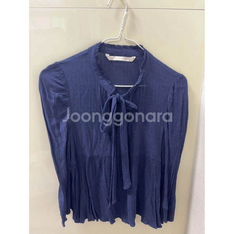 자라 타이 블라우스--0