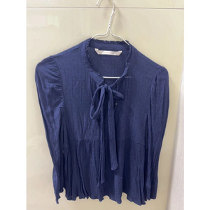 자라 타이 블라우스