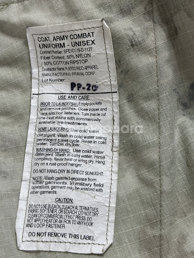 미군 OCP 멀티캠 전투복 상의 (S/R) (M)--8