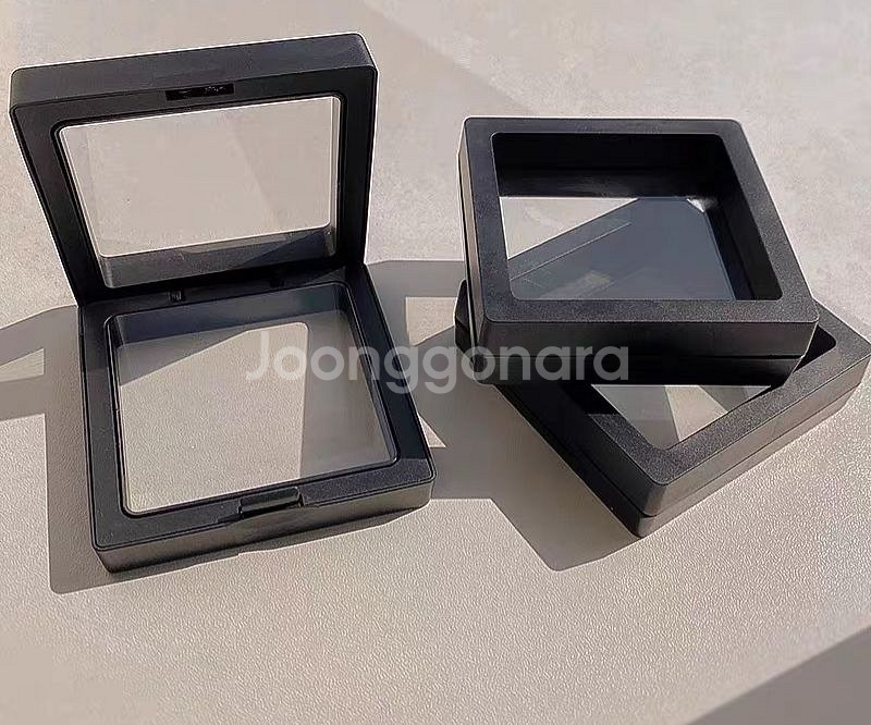 새상품)쫀쫀투명박스 랩포장케이스 악세사리 선물상자--1