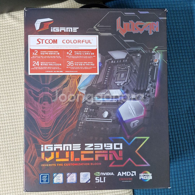 ASRock Z390A VULCAN X V20 풀박스 WIFI지원--0