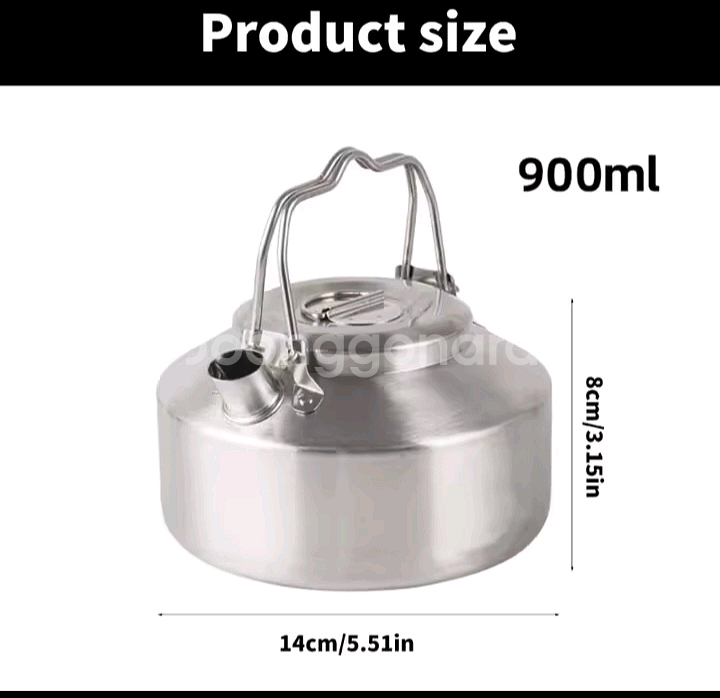 [새제품] 캠핑용품 캠핑코펠 캠핑주전자--0