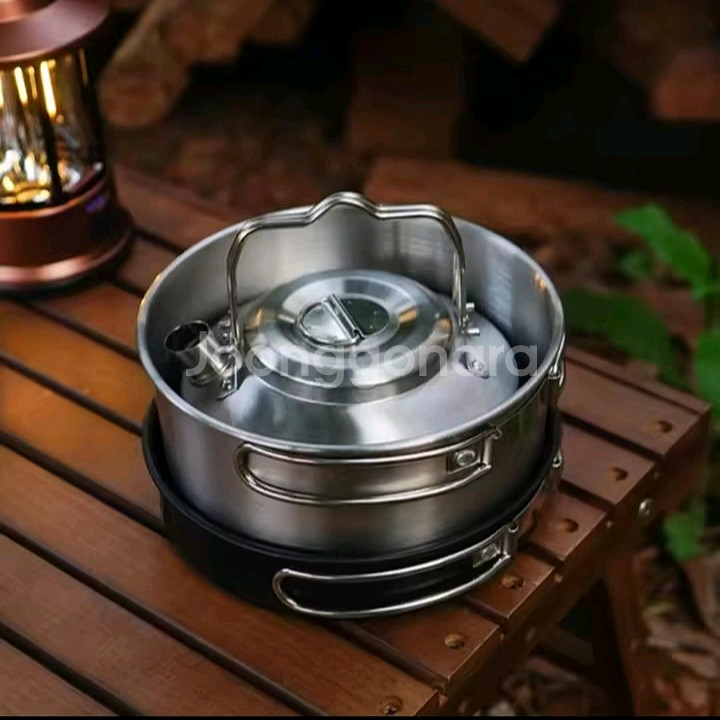 [새제품] 캠핑용품 캠핑코펠 캠핑주전자--3