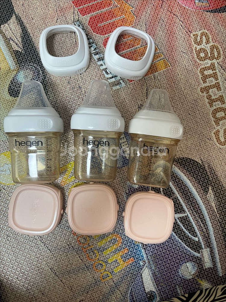 헤겐 젖병 160ml 3개 세트--0