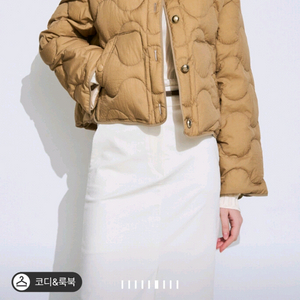 타임 퀼티드 구스 자켓 (랑방,마인,타임,더캐시미어)