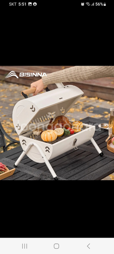 [$새제품]캠핑버너 캠핑화로대화로 캠핑바베큐그릴--0