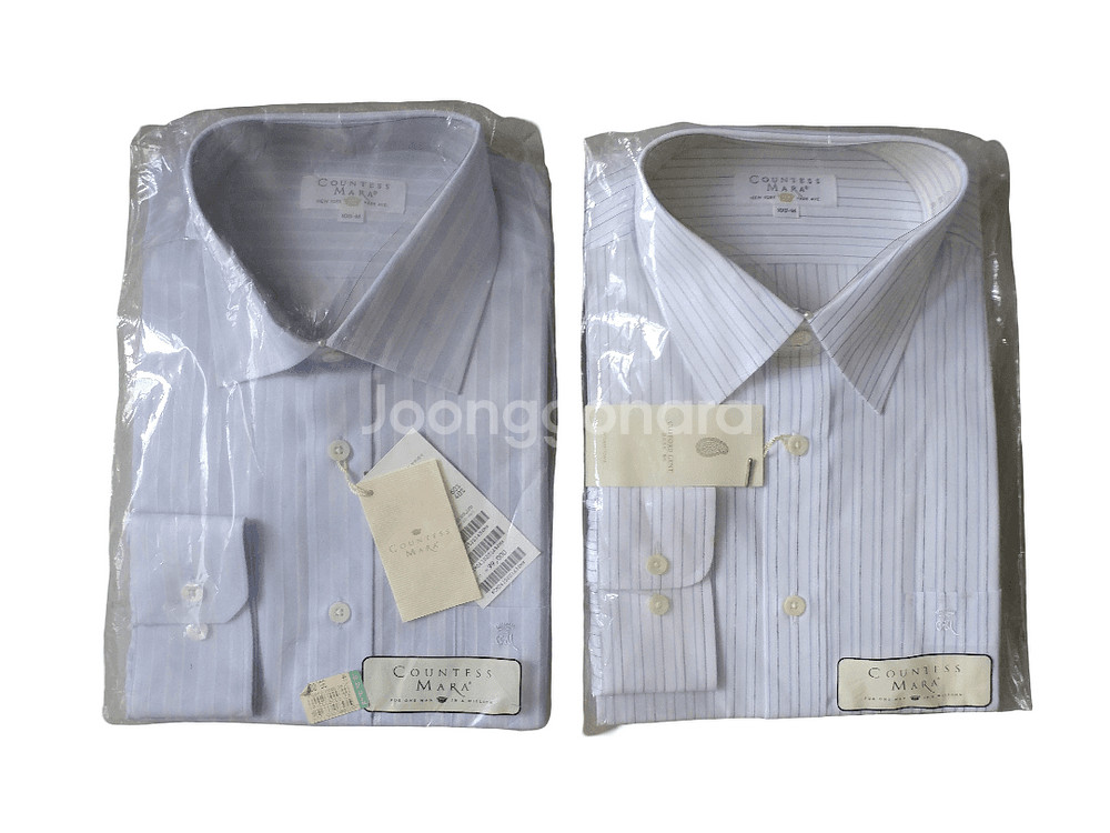 와이셔츠 카운테스 마라 사이즈 105M, 앙드레김 사이즈 100M--0