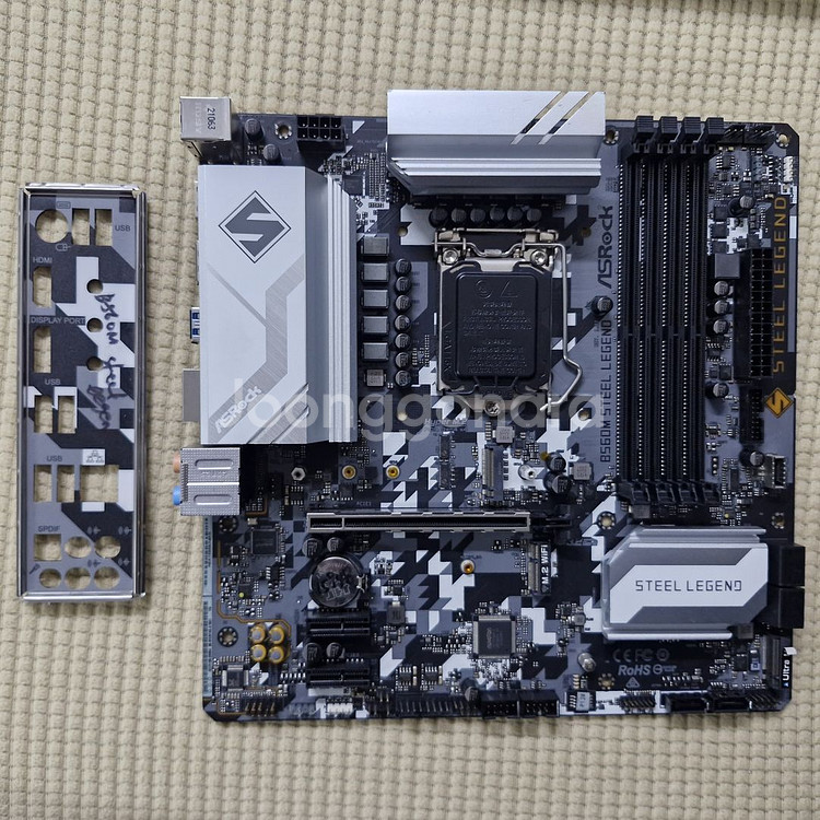 ASRock B560M Steel Legend 스틸레전드 LGA1200 DDR4--0