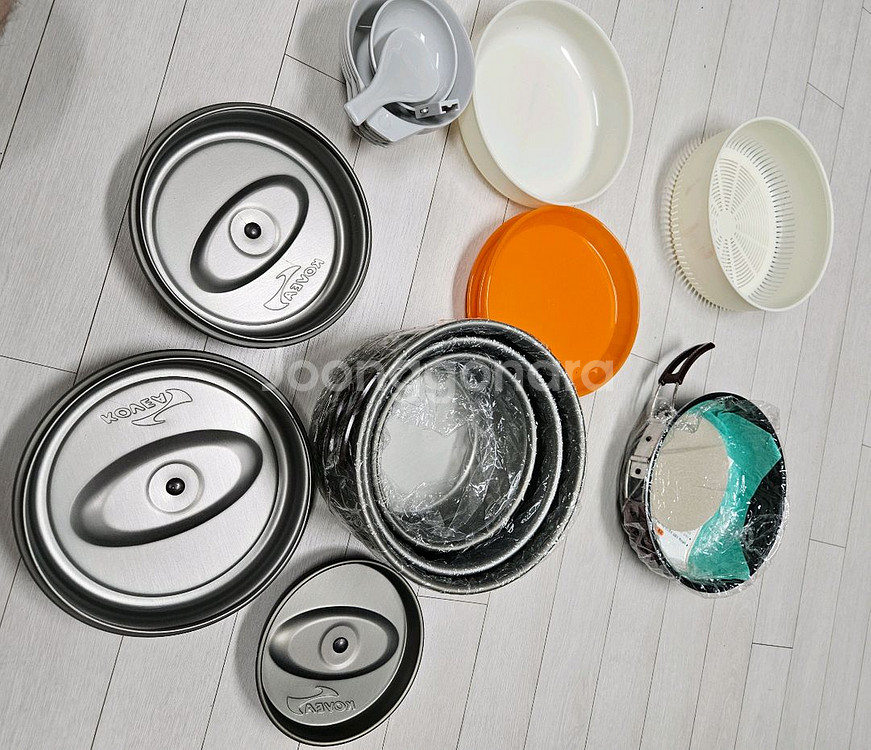 코베아 5-6 인용 경질 코펠세트--1