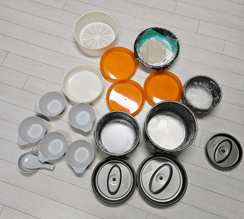 코베아 5-6 인용 경질 코펠세트--2