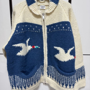 Original Pure,울 니트 가디건,새상품,55-77까지,한파용