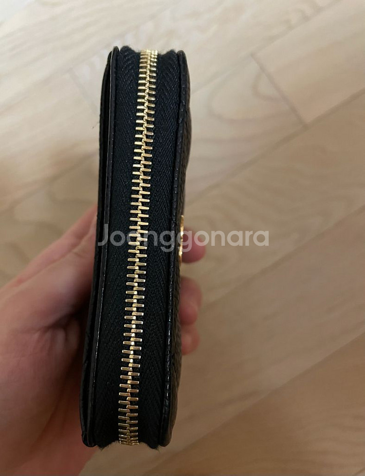 *****샤넬 클래식 지퍼돌이 블랙 금장 새상품급--4
