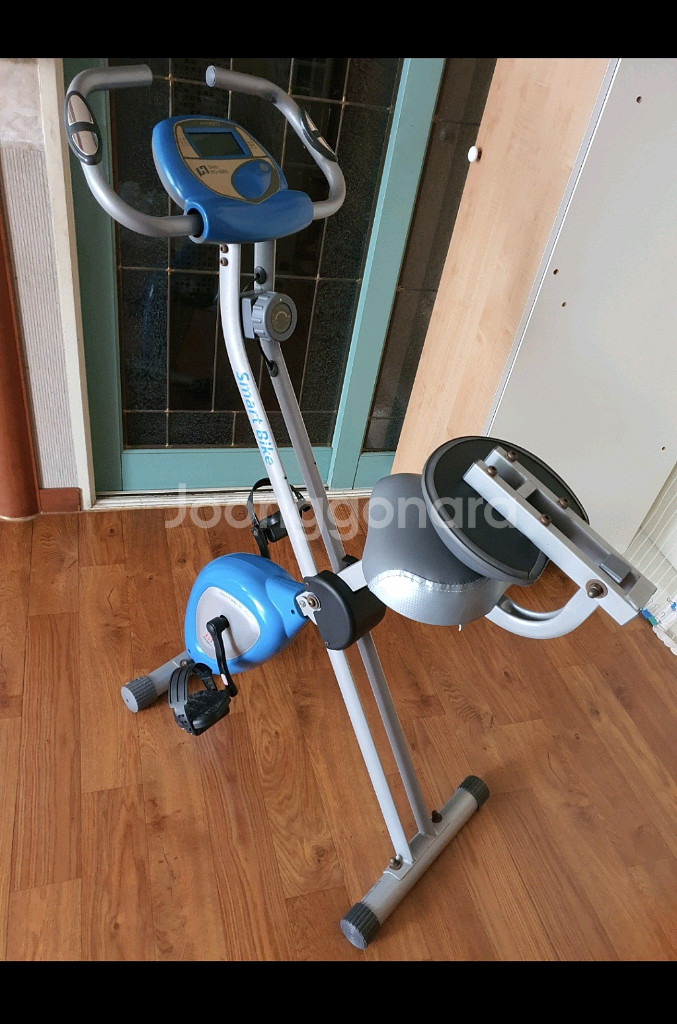 실내자전거실내에서튼튼하게다리운동하실분저렴히2만원예쁜조화는덤--2