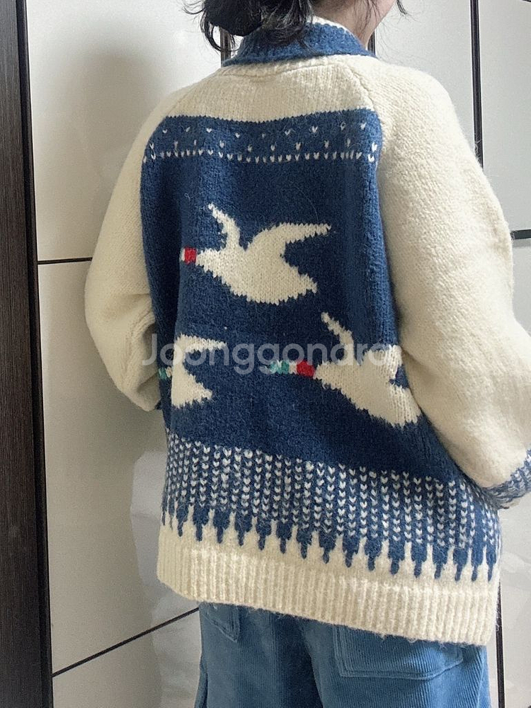 Original Pure,울 니트 가디건,새상품,55-77까지,한파용--5