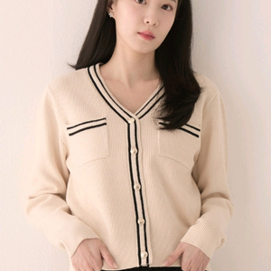 로엠 니트 가디건 m 새상품