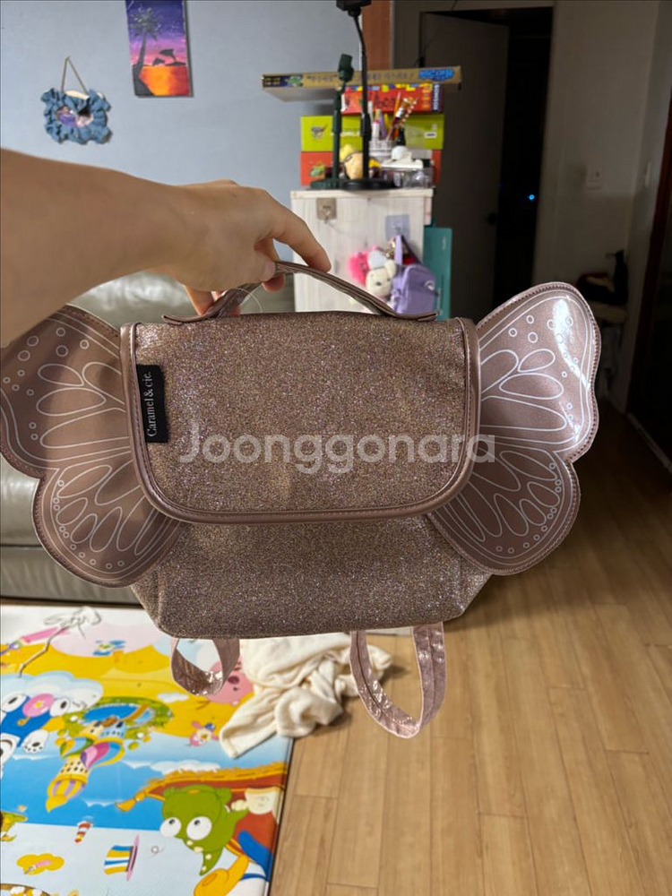 카라멜앤시 아동용 글리터 백백--0