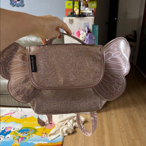 카라멜앤시 아동용 글리터 백백