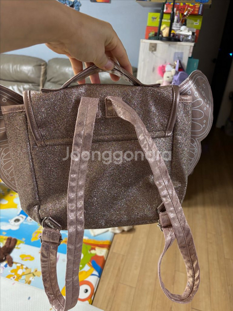 카라멜앤시 아동용 글리터 백백--1