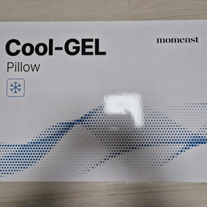 모먼스트 쿨젤 냉감 베개 양면 사계절 메모리폼