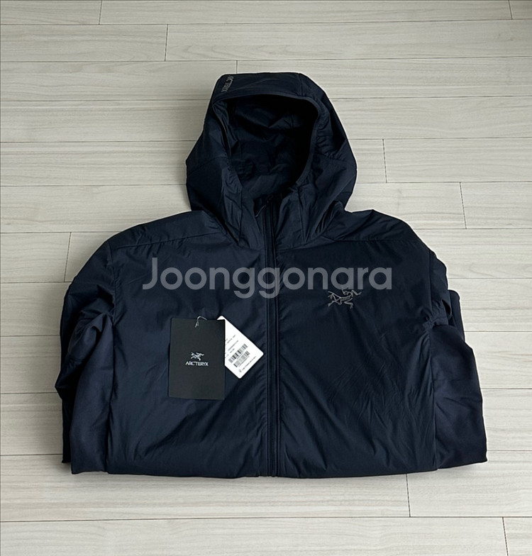 아크테릭스 아톰 후디 블랙사파이어 XL--0