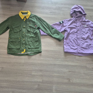 노스페이스 키즈 바람막이 점퍼(130사이즈) & 아이러브주니어 3xl