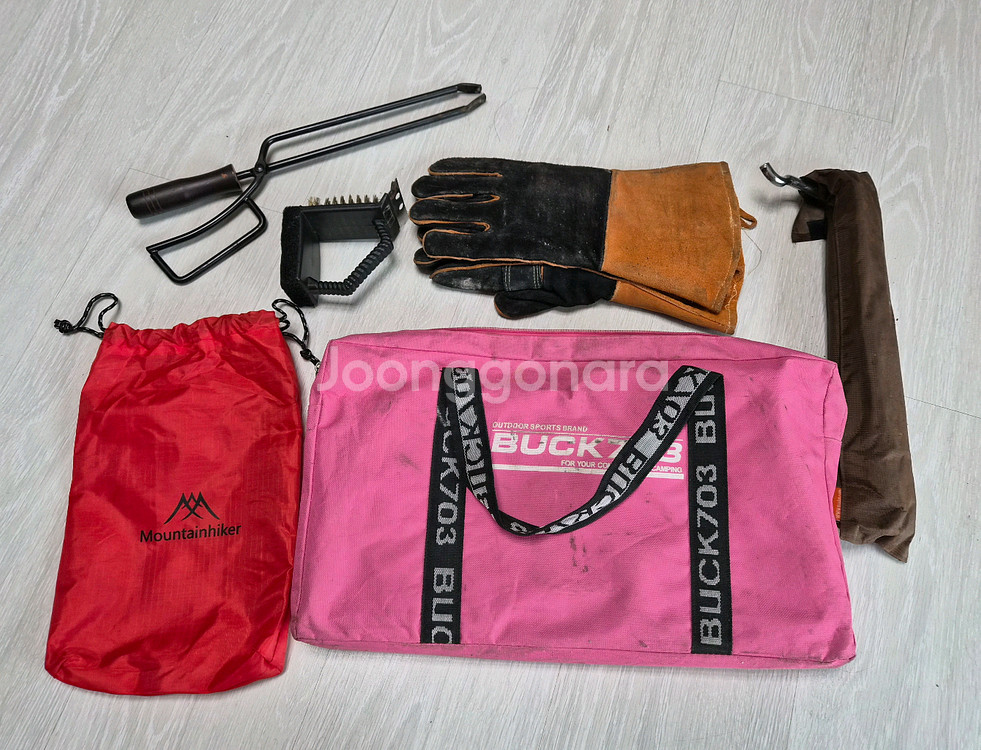 캠핑용 삼각대 화로대 장비 세트--1