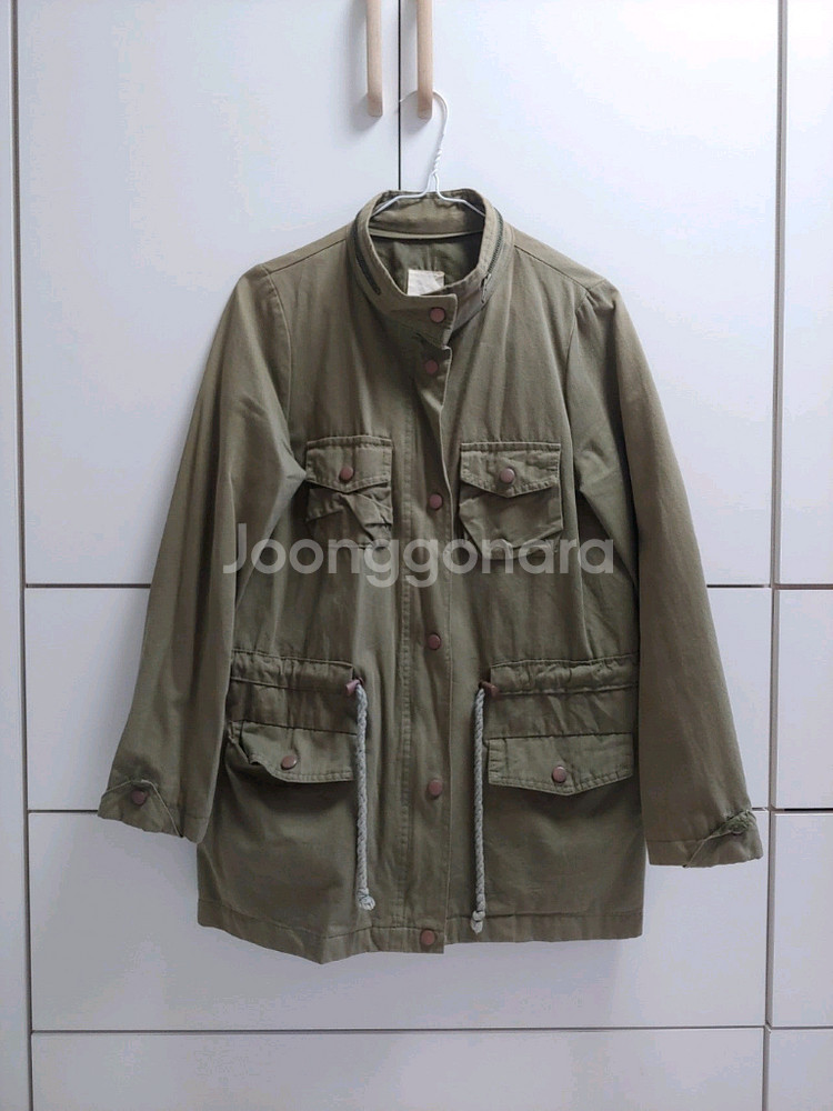 여성 프리사이즈 야상 점퍼(반값택포9천원)--0