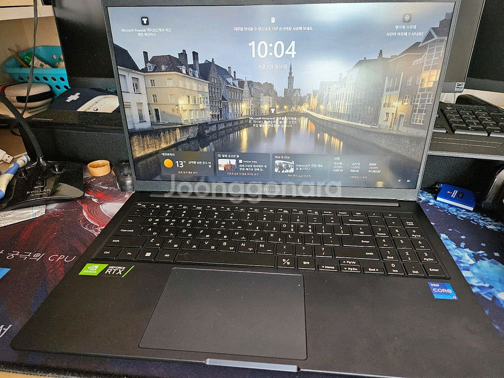 갤럭시북 오디세이(NT761XDZ) i7 32GB 3050ti 게이밍 노트북--5