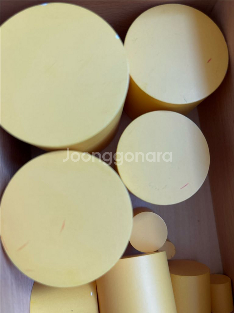 루덴스 몬테소리 10구 원목 꼭지 원기둥 + 색기둥--1