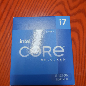 인텔 코어 i7-12700K CPU 판매합니다
