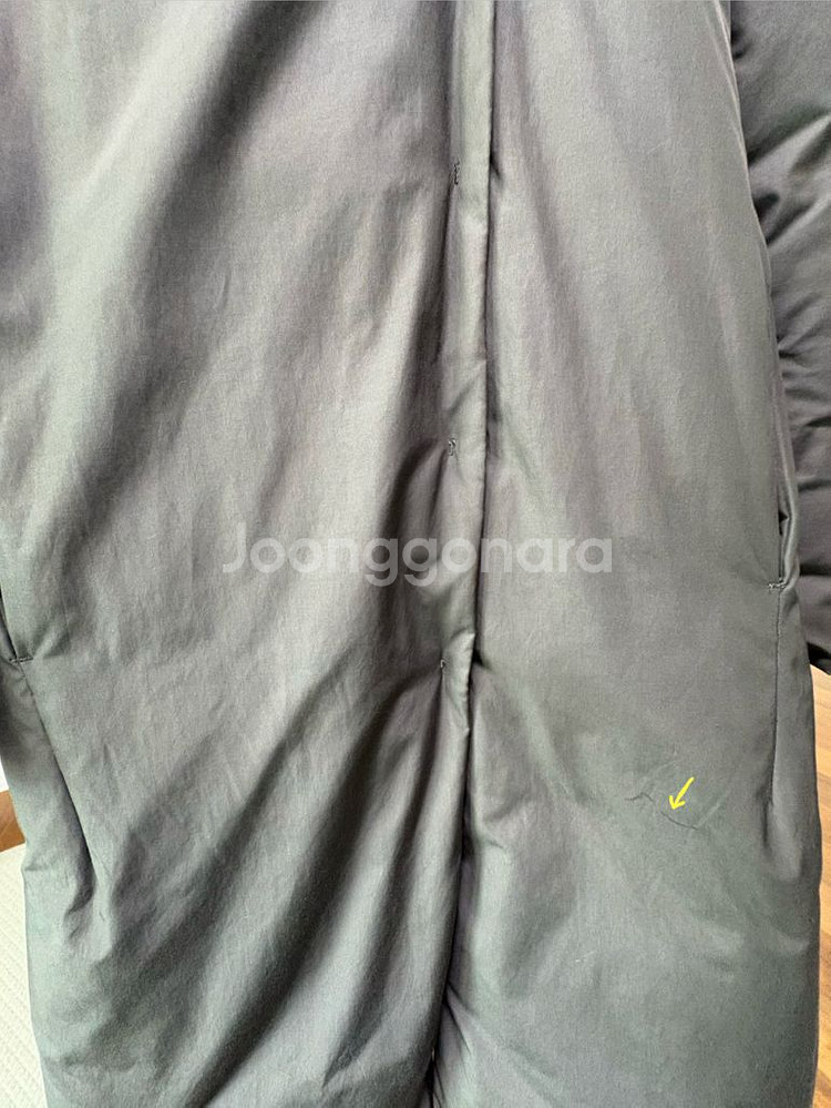 파슨스 구스 다운 라쿤퍼 롱패딩--9