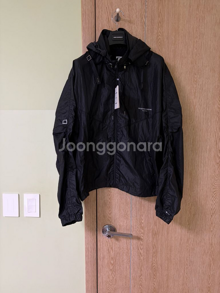 우영미 24ss 안대 트랙 자켓 새상품 판매--0