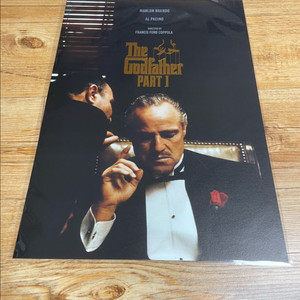 대부 1편 메인 포스터 미개봉 알파치노 굿즈