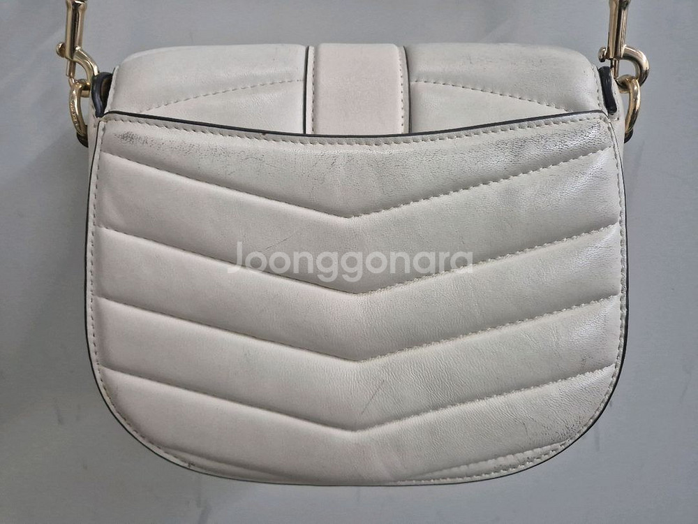 코치 조지 새들 크로스백--5