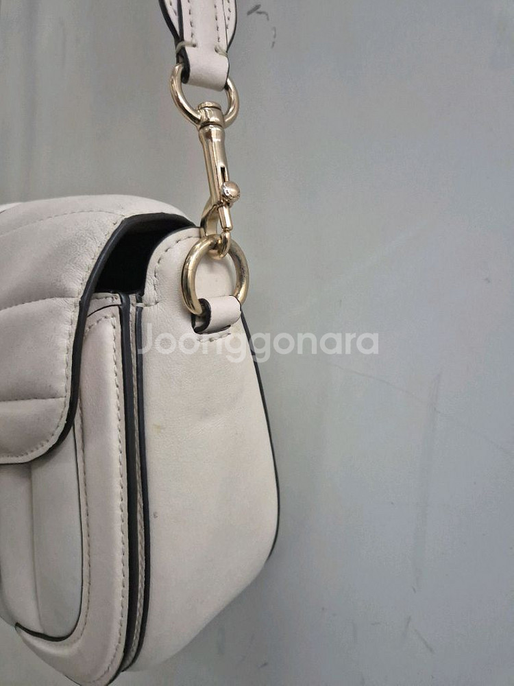 코치 조지 새들 크로스백--2