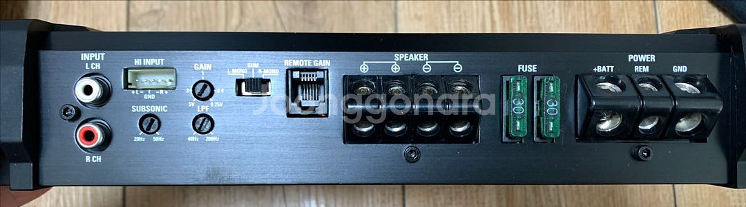 mtx x500d 2채널 앰프 판매--1