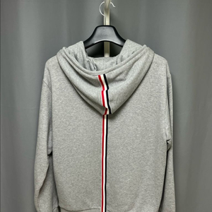 [정품] 톰브라운 백삼선 후드집업 그레이 3size