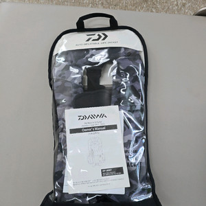 다이와 자동팽창 구명조끼 DF-9007 그레이카모