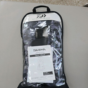 다이와 자동팽창 구명조끼 DF-9007 그레이카모