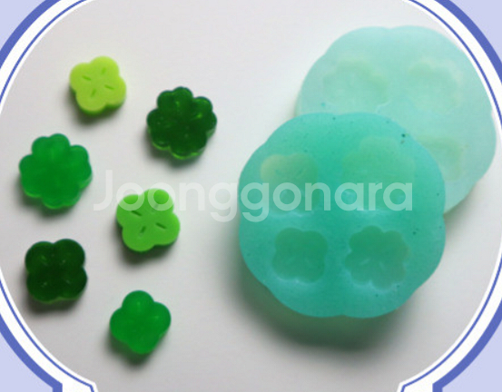 네잎클로버 파츠 레진몰드 판매 (몰드 사진 포함)--0