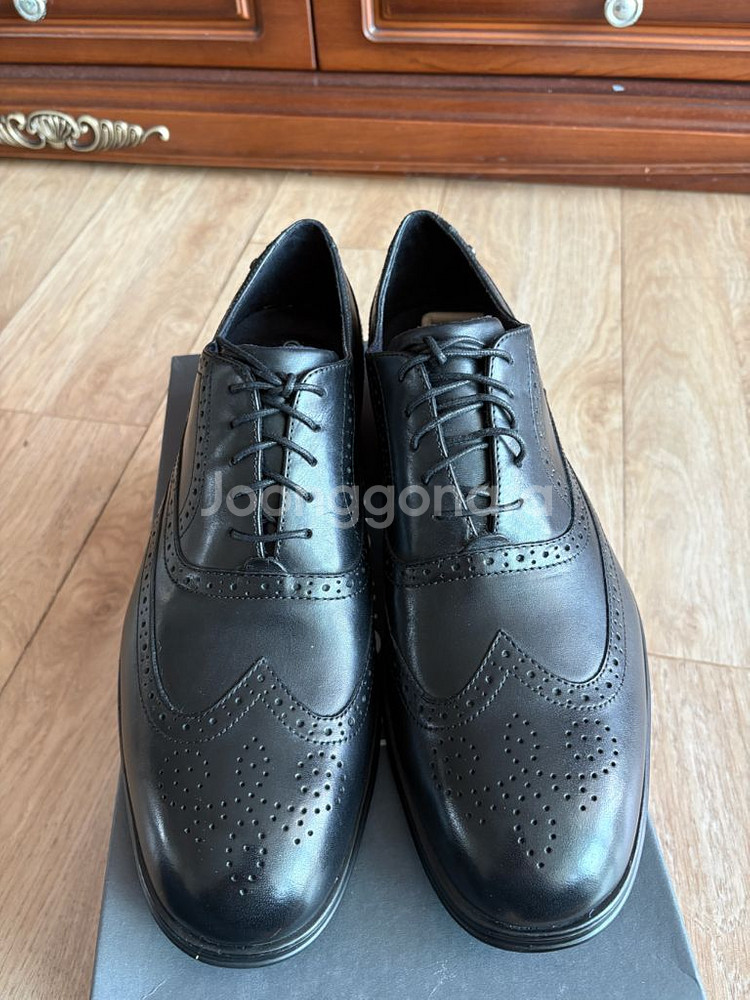 락포트 남성구두 윙팁 블랙 9.5W(나이키 기준 285)새제품--2