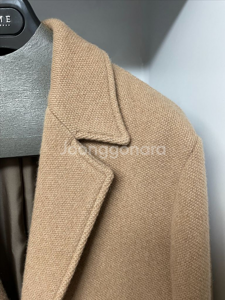 타임옴므 카멜&캐시미어 베이지 코트 95사이즈--2