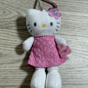 미사용 헬로키티 고고걸 판타지 시리즈 롱다리 핑크 퀄트