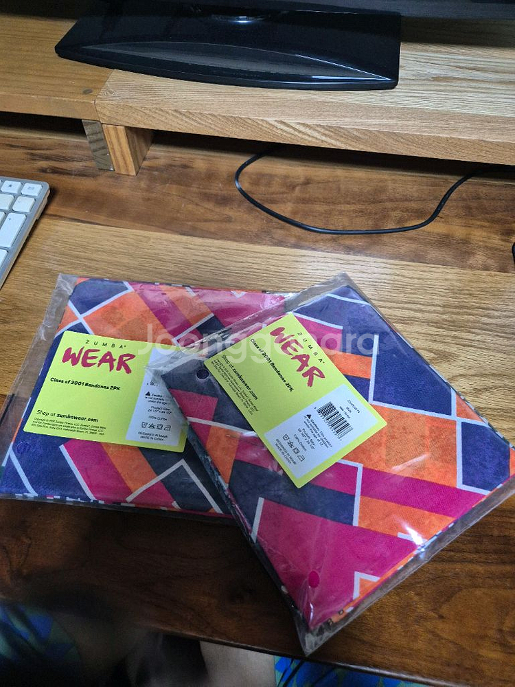 줌바 반다나 새상품--1