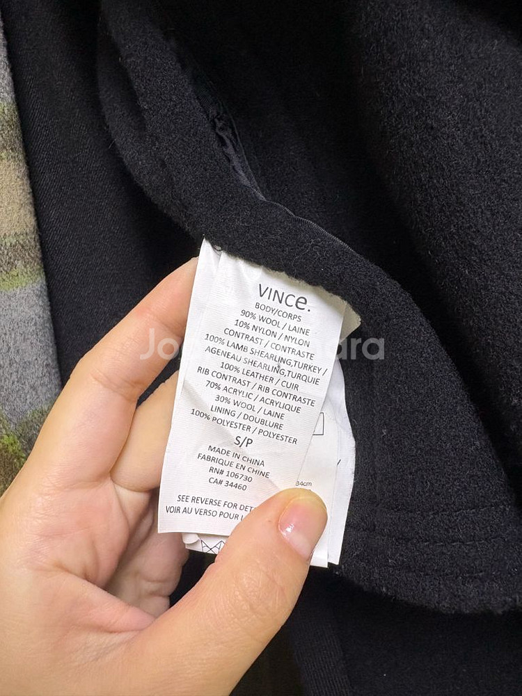빈스 양가죽 자켓 s 사이즈--4