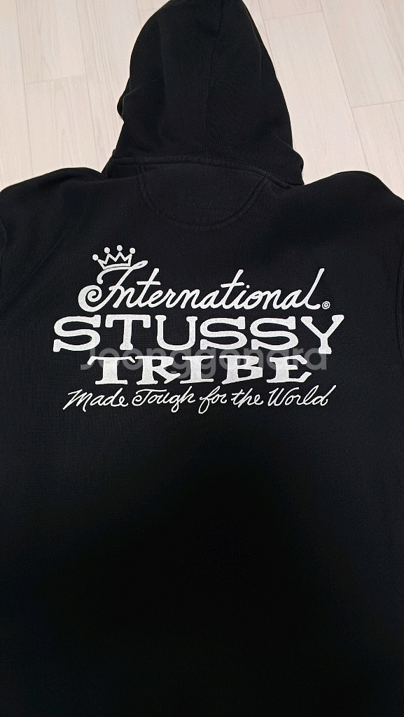 [L] 스투시 이스트 피그먼트 후드 새상품--1